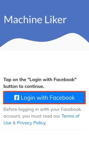 Enter Facebook login details image